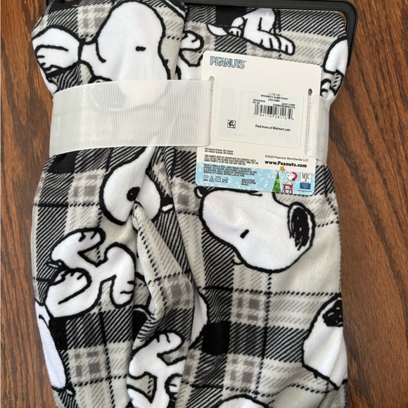 Peanuts Snoopy Women’s Sleep Pants With Pockets Size L 12/14 New With Tags - Picture 3 of 7